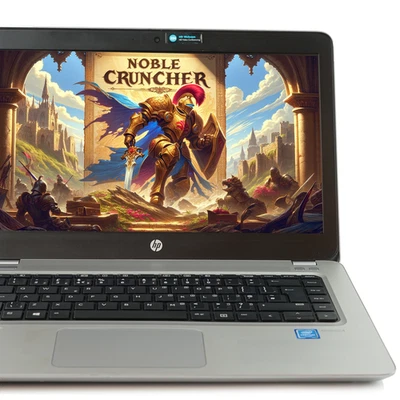 Cheap HP 14 Inch Laptop 8GB RAM 128GB SSD Windows 10 Pro WiFi HDMI Student - Image 1 of 4