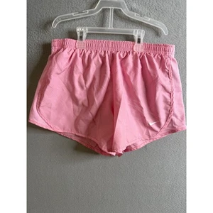 Nike Dri-FIT Girls Running Shorts Large Athletic Gym Activewear Pink Kids - Picture 1 of 10
