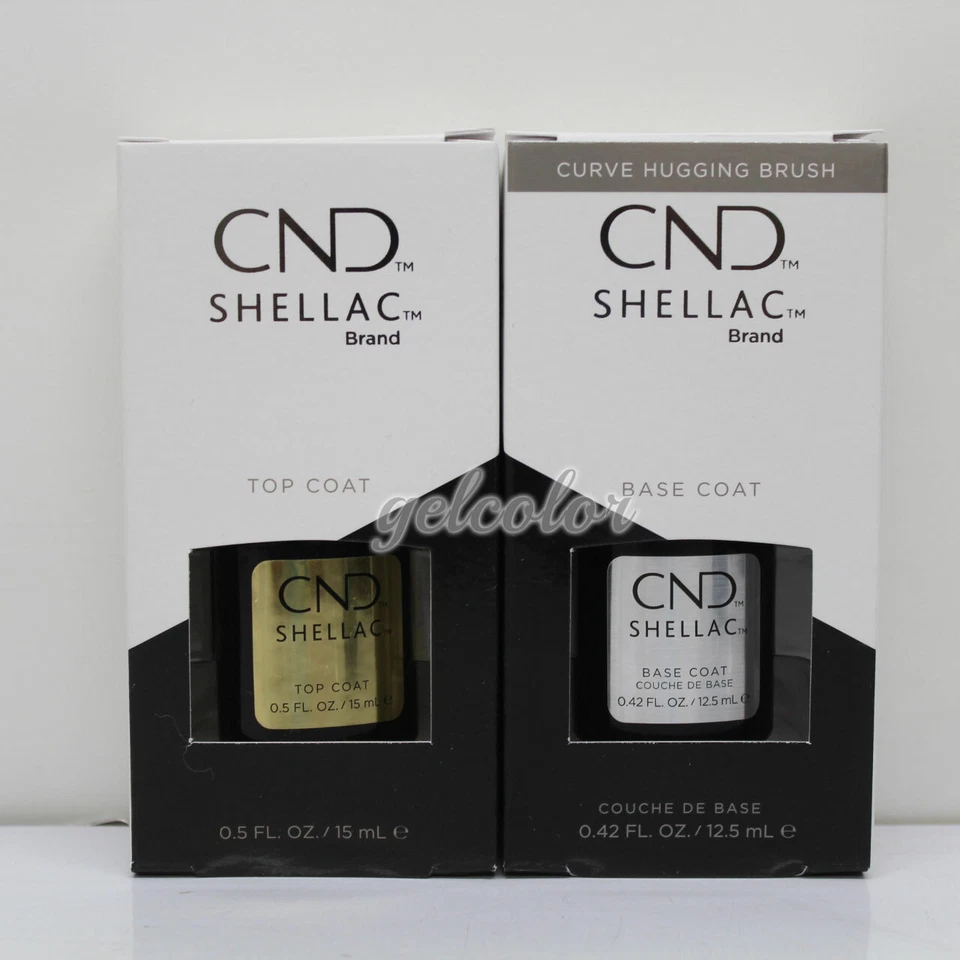 NEW with box CND Shellac Base / Top  Coat LED/UV Large size Pick Any Your Choice - Image 1 of 1