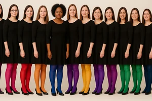 Womens 100 Denier Thick Opaque Tights- 20 Colours S- M- L- XL- XXL - Picture 1 of 31