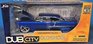 2006 JADA TOYS DUB CITY Old Skool 1955 Chevy Bel Air 1/24 Lowrider RARE - Picture 1 of 8