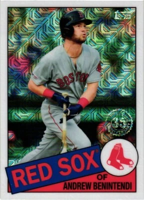 2020 Topps Update 1985 Topps 35th Anniversary Chrome Andrew Benintendi #CPC26 MT - Image 1 of 2