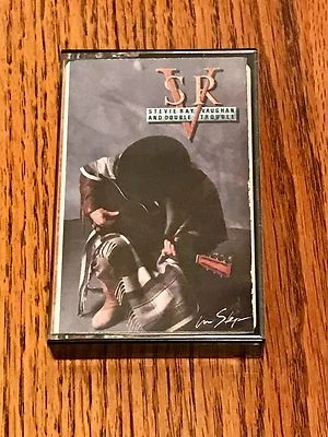 STEVIE RAY VAUGHAN & DOUBLE TROUBLE ~ IN STEP ~ ORIGINAL CASSETTE ~ 1989 - Image 1 of 3