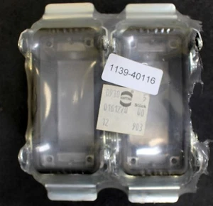 HARTING 2 Stück HAN 16B Leistungssteckverbinder 09300161270 00 Sockelgehäuse  - Bild 1 von 3