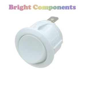 SPST Rocker Switch (Gloss White) - Good Quality - UK Seller - Picture 1 of 1