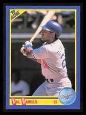 Kal Daniels 1990 Score #490  Los Angeles Dodgers