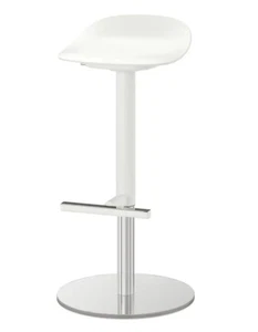 JANINGE Bar stool, white, 29 7/8 “ - Picture 1 of 6