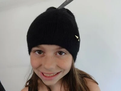 NUEVO CON ETIQUETAS Dead Stk Mossimo Target Negro TAA16553 Barb Gorro Invierno Sombrero Mujeres OSFA Foto 1 de 4