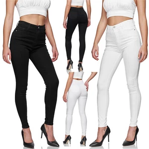 Gloop Damen Skinny Fit Jeans Jegging Push-Up high Waist mit hohem Bund stretch - Bild 1 von 20