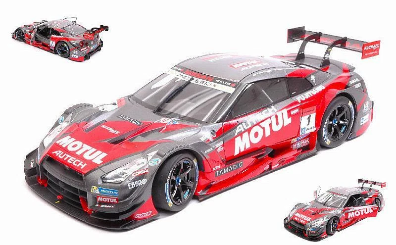 Nissan GT-R Okayama SuperGT500 2015 Matsuda-Quintarelli 1:18 EBBRO 81022 - Immagine 1 di 1
