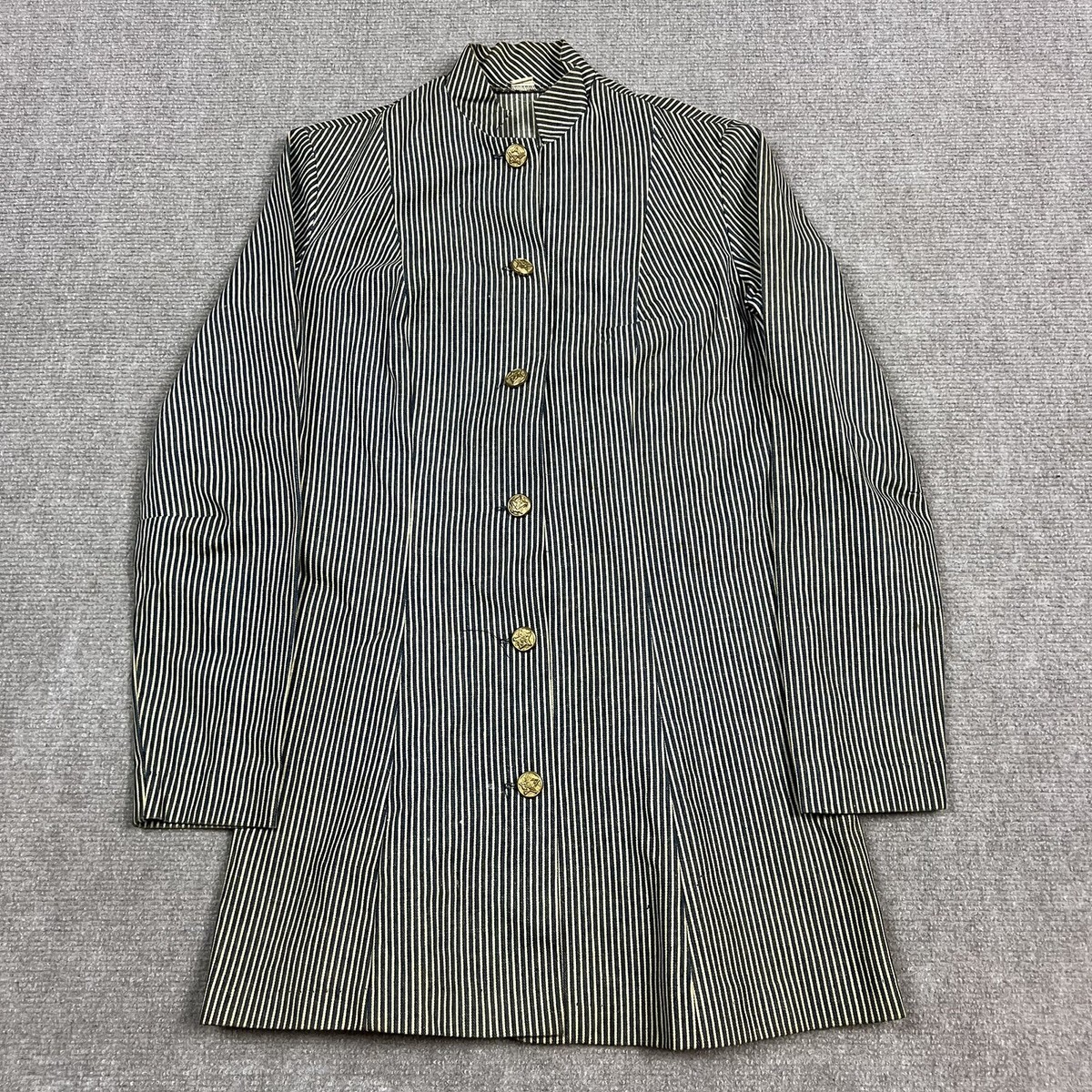 60’s〜Angelica stripe work jacket Vintage 1960's Car Club Racing Windbreaker Mod Embroidered