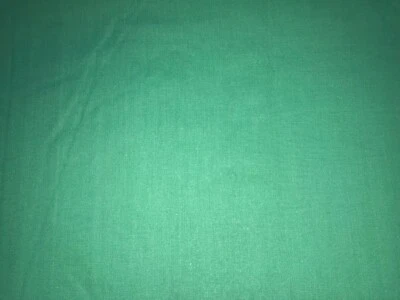 Tissu en  fil de coton vert sapin  larg 180 cm x H 450 cm réf A496 - Photo 1/2