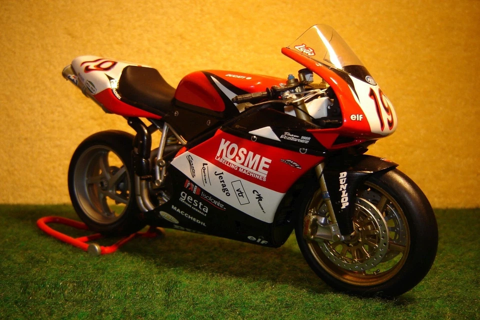 1:12 Ducati 998 RS L.Pedercini 19 Kosme 2003 MINICHAMPS 01027 - Bild 1 von 1