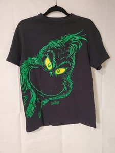 Dr.Seuss The Gritch Shirt 2012 Black & Green Big Print Size M - Picture 1 of 7