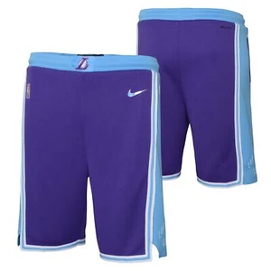 Nike NBA Youth Boys Los Angeles Lakers Mixtape Swingman Shorts - Picture 1 of 5