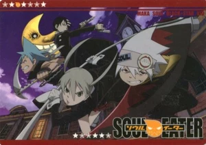 pencil board Shitajiki SOUL EATER anime Maka Black Star Liz Kid Patti Tsubaki - Picture 1 of 1