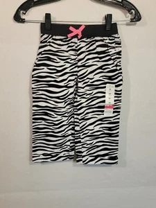 NWT - Jumping Beans Zebra Print Capri Leggings Size 6x - Picture 1 of 3