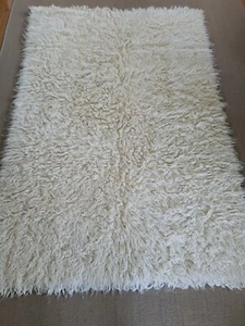 Flokati Shaggy Wool Rug Area Carpet Greek Hand Made 210 X 140cm Genuine Shaggy - Picture 1 of 6