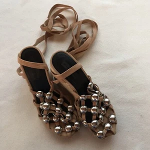 Alexander Wang Sandalette Keilabsatz Nieten Gr. EUR 37,5 - Bild 1 von 24