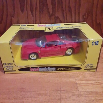 Jouef Evolution 1/18 Scale Diecast Model Car  - Ferrari GTO Evoluzione - Red - Image 1 of 4