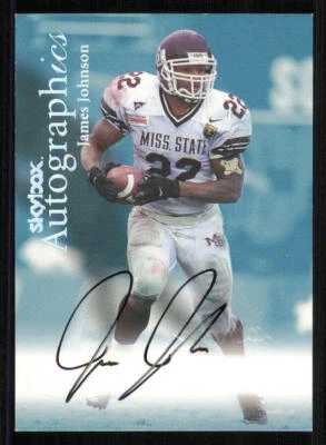 1999 SkyBox Premium AUTOics #46 James Johnson D/MM/S - Image 1 of 2