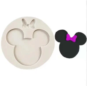 Mouse Ear bow silicone Mould cake cupcake mould - Bild 1 von 3
