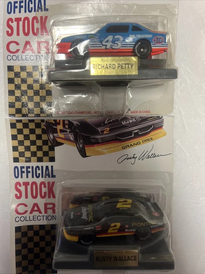 1992 Rusty Wallace Road Champs Pontiac NASCAR Racing Toy Race Car 1/64 Miller 2