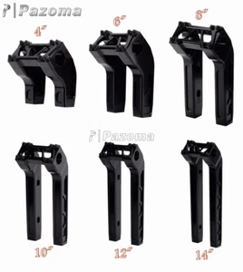 Elevador de manillar de 4" 6" 8" 10" 12" 14" para Harley Softail '18-Up FLSL - Imagen 1 de 29