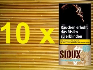 10 x 30 g Sioux Virginia Blue Zigarettentabak Feinschnitt Tabak Drehtabak
