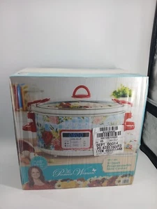 The Pioneer Woman Sweet Rose 6 Quart programmierbarer Schongarer Topf - Bild 1 von 16