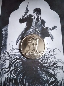 Dylan Dog 80th Bonelli coin made sterling silver 925-artisan product - Picture 1 of 7