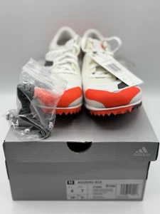 Adidas Adizero XCS White Solar Red FY4089 - Picture 1 of 5