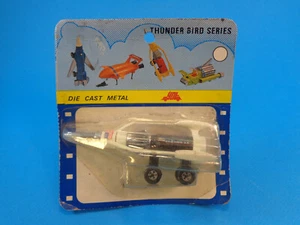 VINTAGE THUNDERBIRD 3 DIECAST SPACE SHIP * YOT TAWAN * CARDED ca 1970 - Picture 1 of 6