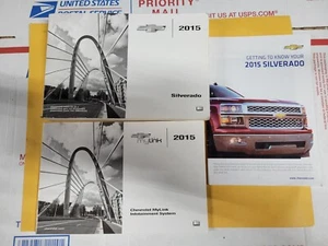 2015 CHEVROLET SILVERADO OWNERS MANUAL & QUICK REF & INFO - Bild 1 von 7