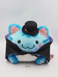 Maruneko Club Cat B1911 Azul Halloween Drácula Peluche 5" Juguete Etiqueta Muñeca Sk Japón - Imagen 1 de 8