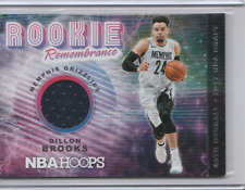 2018 -2019 Panini Hoops Rookie Remembrance Dillon Brooks Patch Card