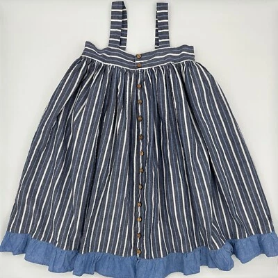 Vestido WELL DRESSED WOLF Azul Rayas Tía Steph Talla 12 Foto 1 de 4