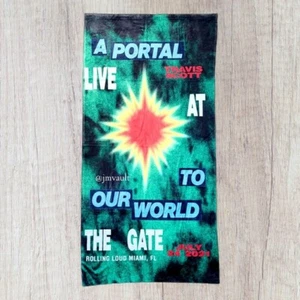 Travis Scott Utopia Rolling Loud Miami Towel Blanket - Picture 1 of 1