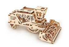 UGEARS 70010 Mechanical Wooden 3D puzzle Model Kit Combine Harvester