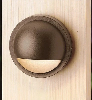 Lote De 4 - Kichler 15764 AZT30R Bronce Media Luna 4" Cubierta Led / Luz de Paso Foto 1 de 2