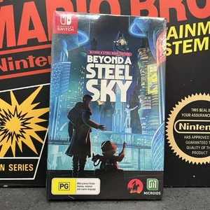 Beyond A Steel Sky Steel Book Edition Nintendo Switch BRAND NEW SEALED FREE POST - Foto 1 di 7