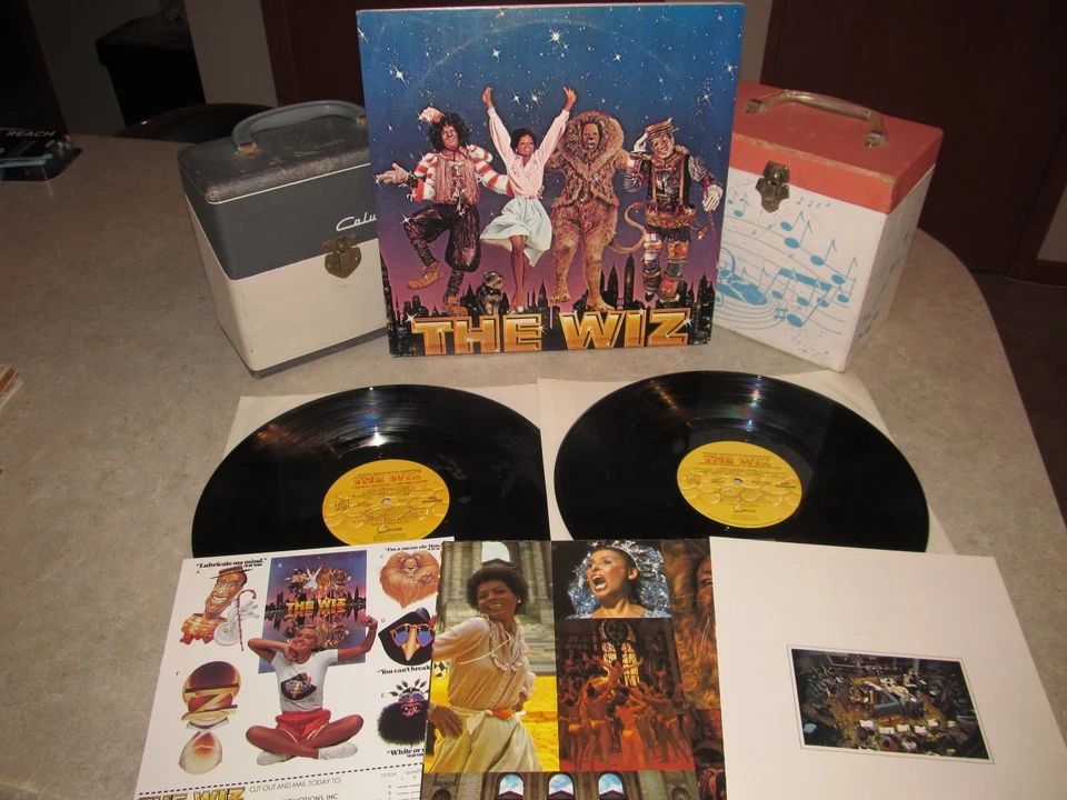 The Wiz Original Soundtrack~1978 US MCA w/ Poster, Booklet, Form~Michael Jackson - Image 1 of 4