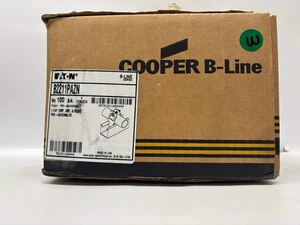 100 PK Eaton B-Line B2211PAZN 1-1/4" Two-Piece Pipe Clamp for Conduit Support - Picture 1 of 5