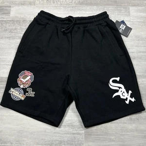 Pantalones Cortos Negros New Era Chicago White Sox Para Hombre History Champion 3x Talla: X-Grande - Imagen 1 de 1
