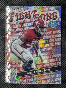 Will Anderson 2022 Bowman's Best U Fight Song Refractor SP Alabama - Imagen 1 de 2