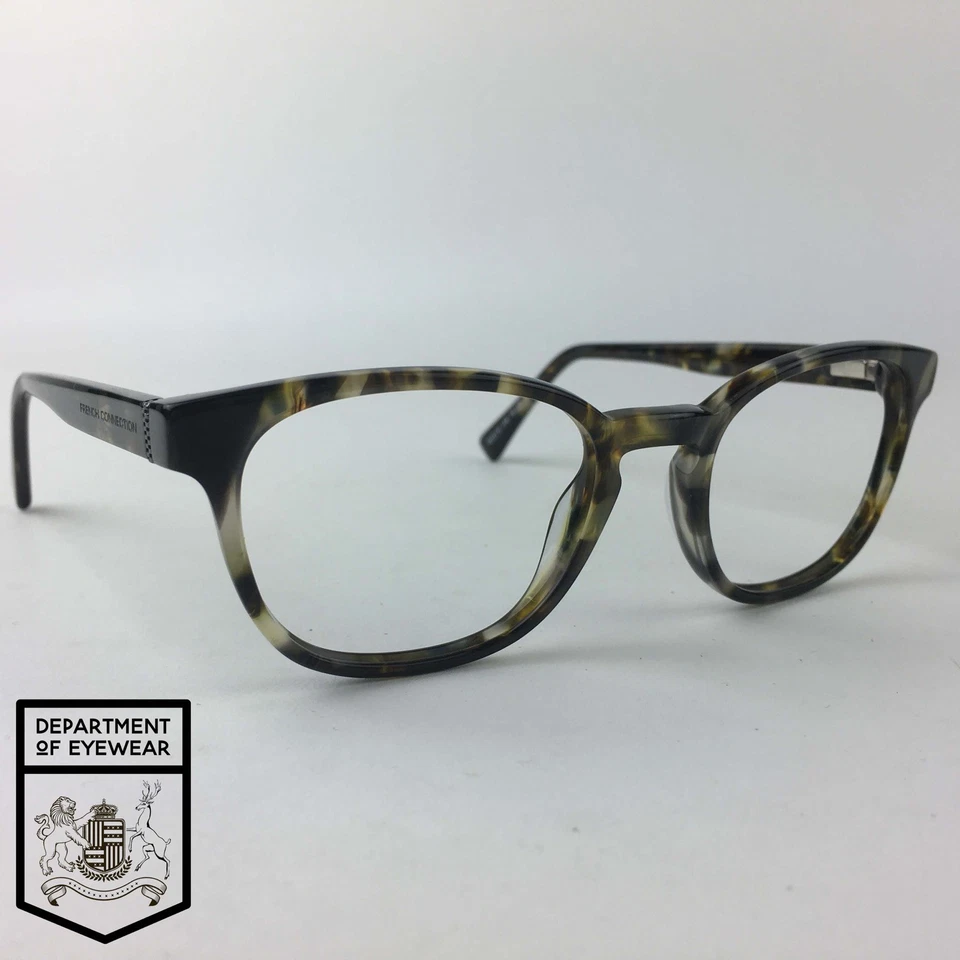 FRENCH CONNECTION eyeglasses GREY TORTOISE ROUND glasses frame FC134 30766921 - Image 1 of 4
