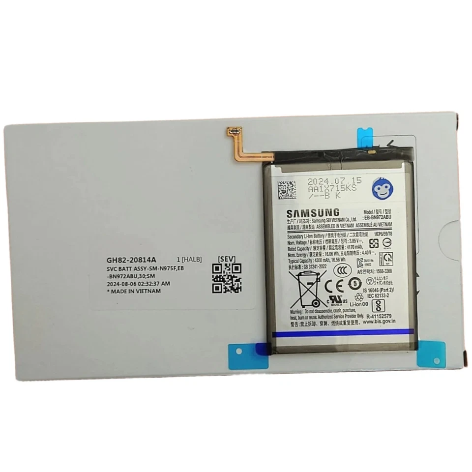 Genuine Samsung Note 10 Plus 4G / 5G N975 N976 EB-BN972ABU New Internal Battery - Image 1 of 1