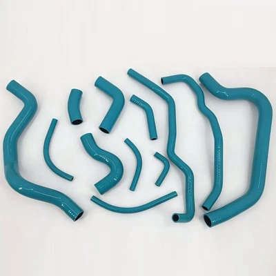 Силиконовый шланг охлаждающей жидкости подходит для Toyota MR2 MK1 AW11 1,6 л 4age MT 1984-1989 1985 1986 - Изображение 1 из 4