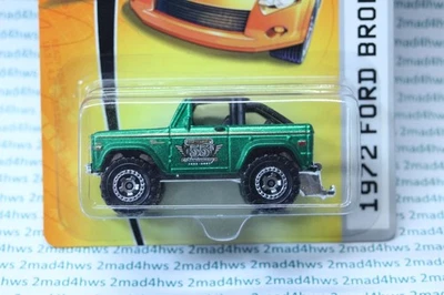 Ford Bronco 2007 Matchbox 55 aniversario verde 1972 metal 58/75 Foto 1 de 3