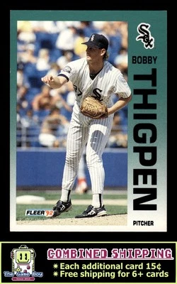 1992 Fleer #99 Bobby Thigpen Chicago White Sox - Image 1 of 2
